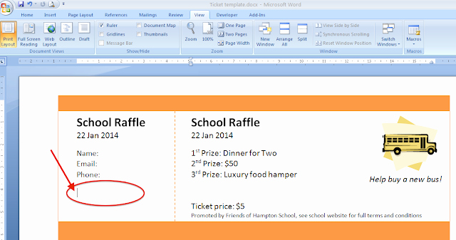 Numbered Raffle Ticket Template Inspirational Raffle Ticket Creator Print Numbered Raffle Tickets at