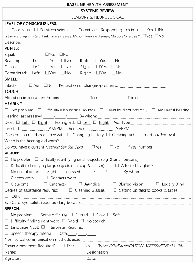 Nursing assessment Documentation Template Luxury Nursing Documentation Howlingpixel