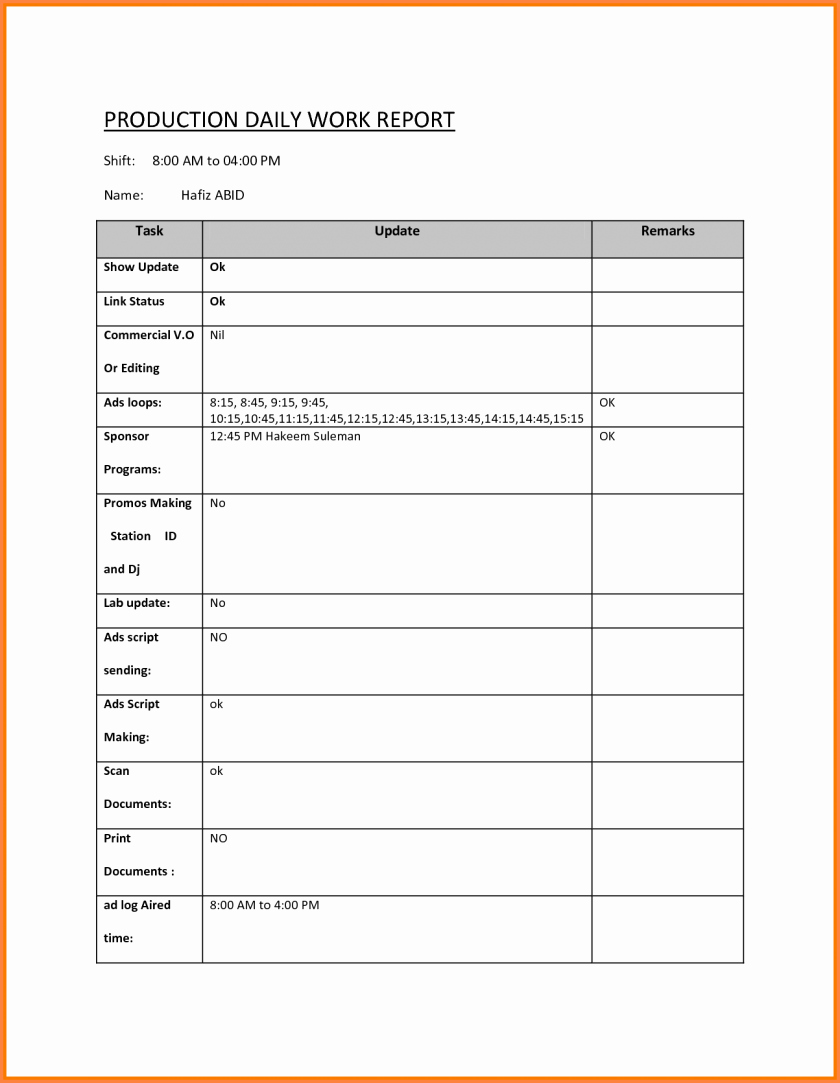 Nursing Bedside Shift Report Template Unique Shift Report Template