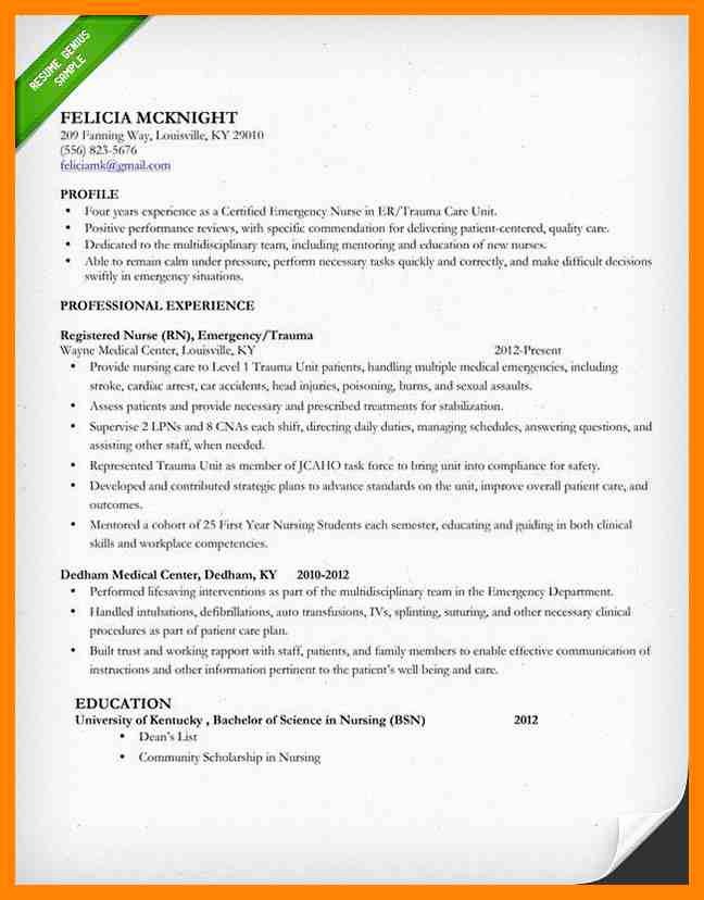 Nursing Clinical Experience Resume Awesome 8 Clinical Experience Resume