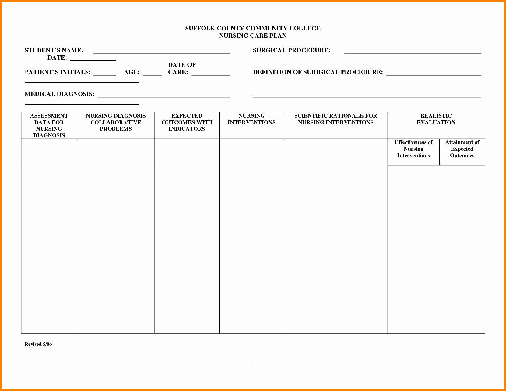 Nursing Education Plan Template New 24 Of Nursing Teaching Plan Template