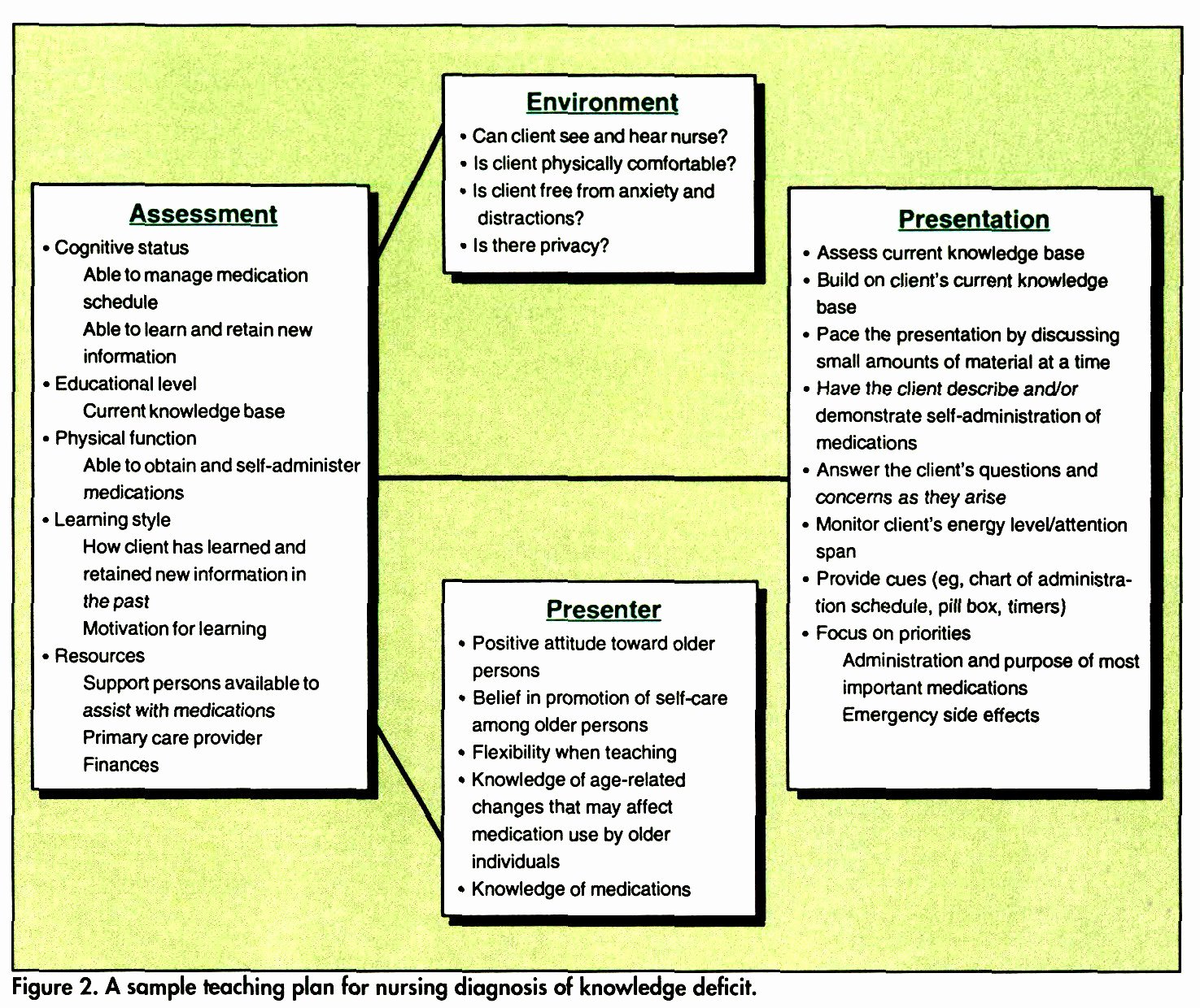 Nursing Teaching Plan Examples New Nursing Process Teaching Elderly Clients