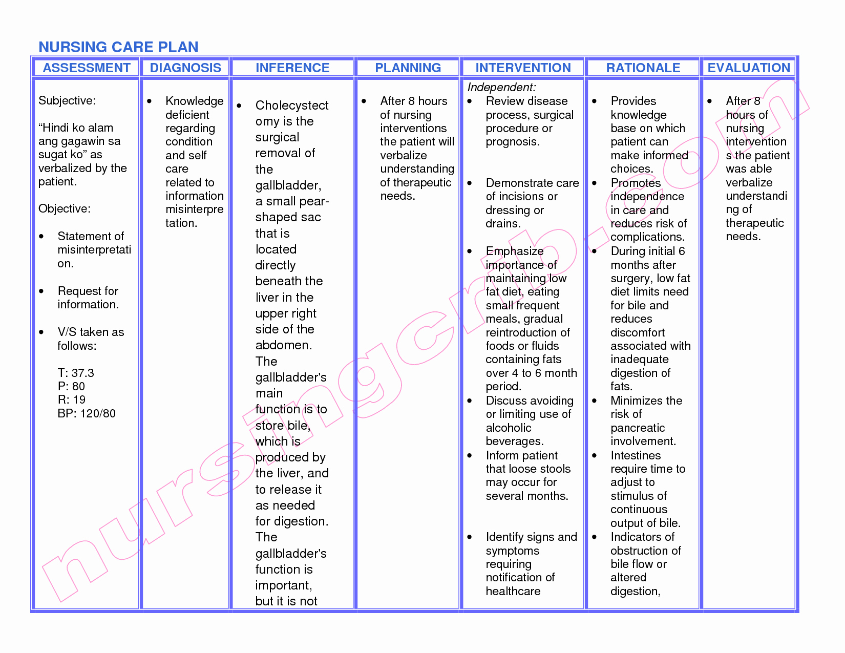 Nursing Teaching Plan Template Unique Adpie