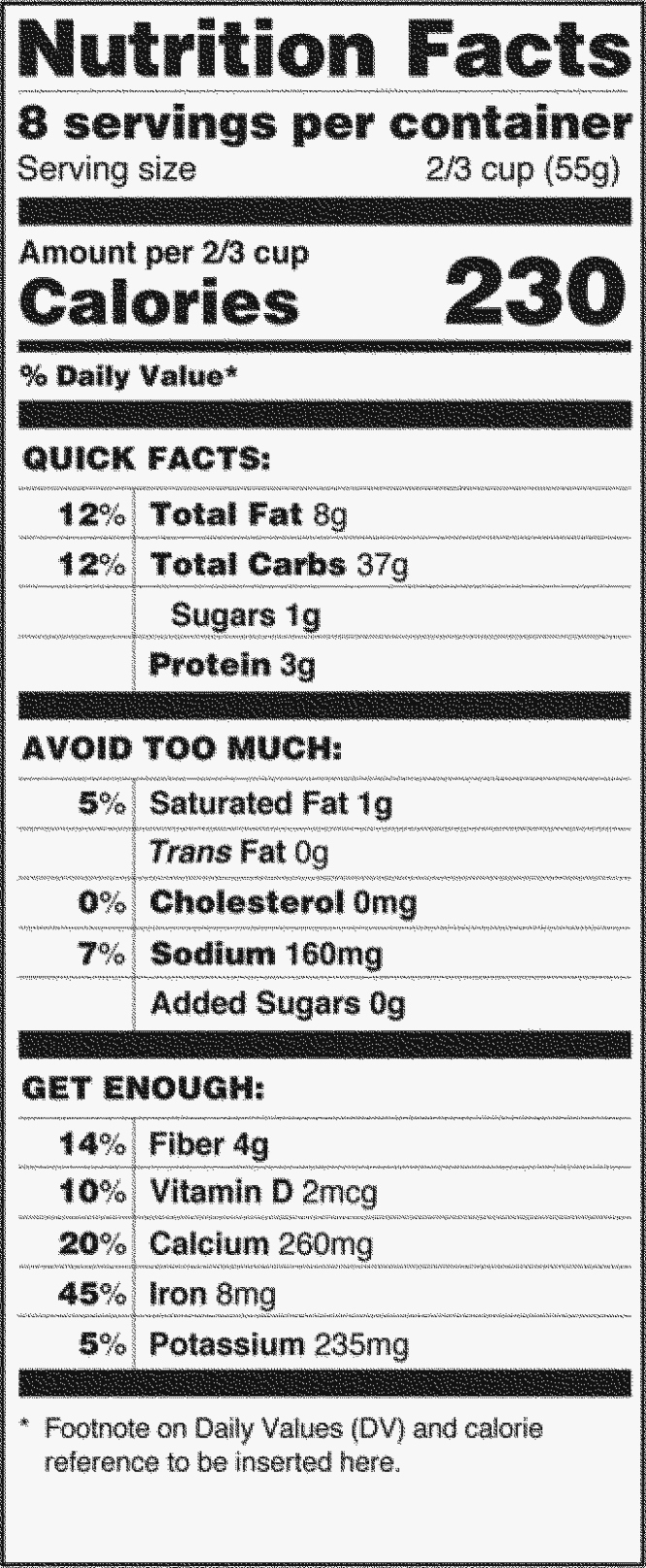 Nutrition Facts Label Template Awesome Nutrition Label Template Blank