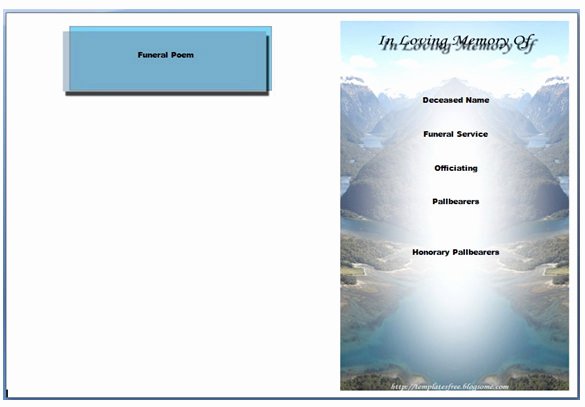 Obituary Templates Free Downloads Unique Obituary Program Template 19 Free Word Excel Pdf Psd