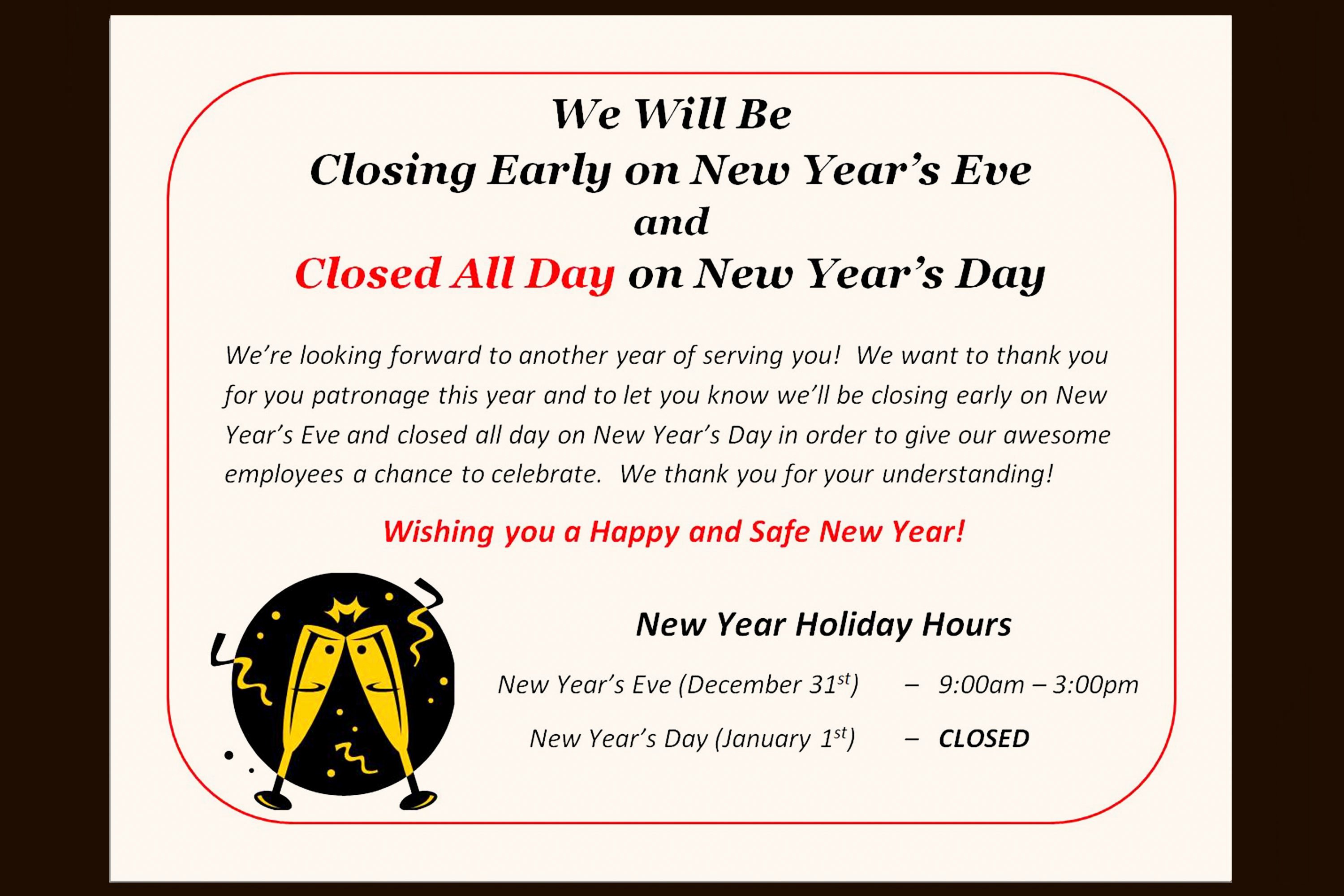 Office Closed Sign Template Awesome How to Post A Sign for the Observance Of A Holiday