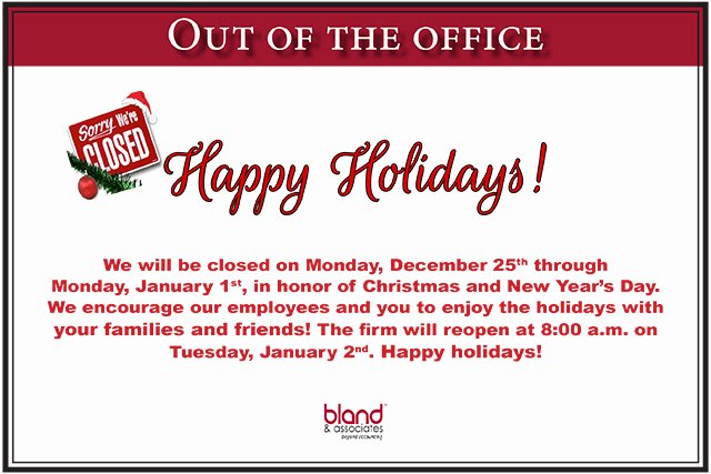 Office Closed Sign Template Best Of Holiday Fice Hours Here