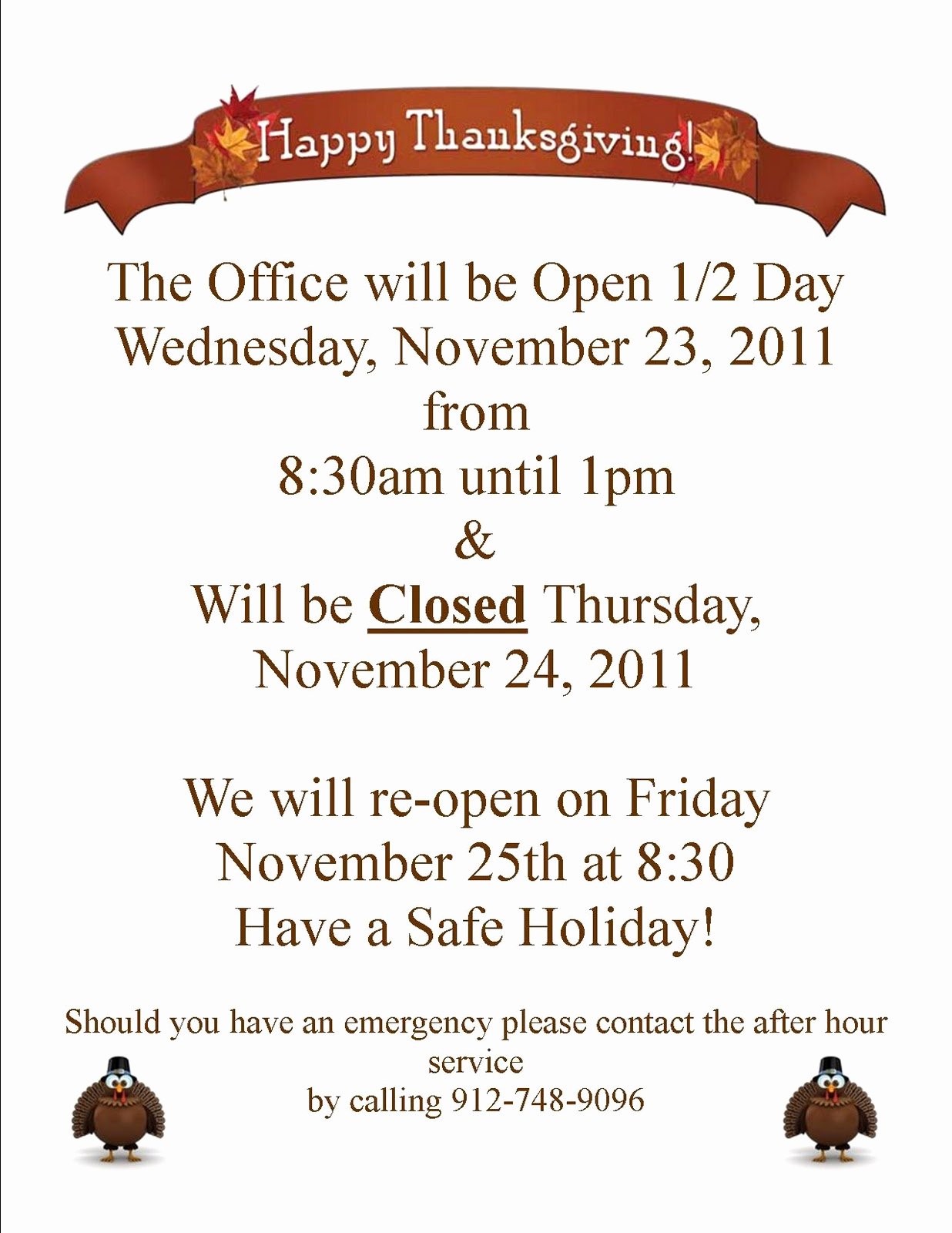 Office Closed Sign Template Fresh Wel E Home to Courtney Station November 2011