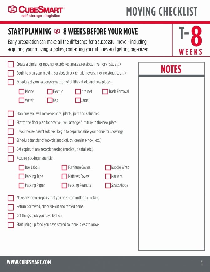 Office Move Checklist Excel New Moving Checklist Spreadsheet