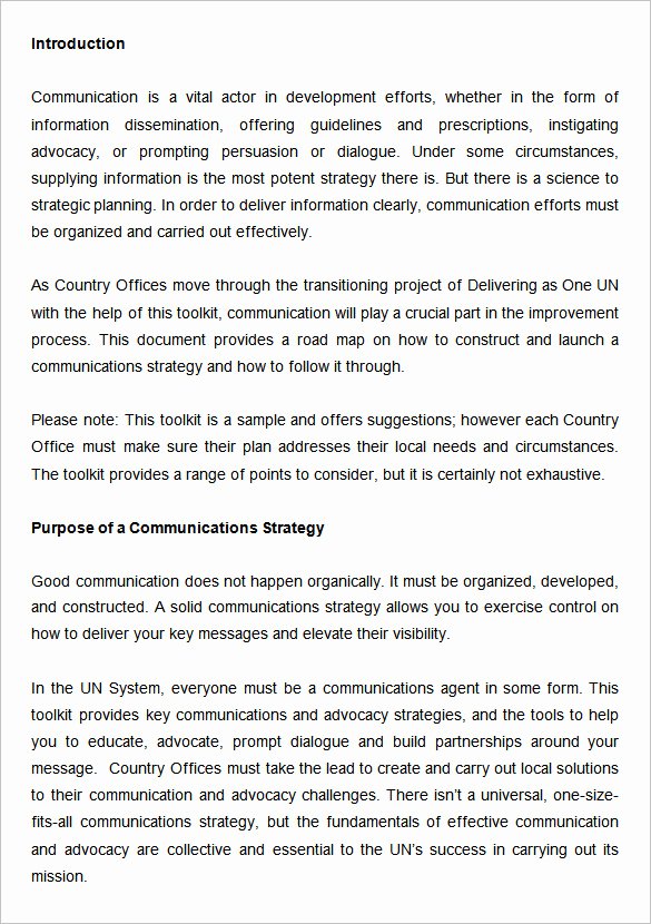 Office Move Project Plan Template Luxury 10 Munication Strategy Templates Free Word Pdf