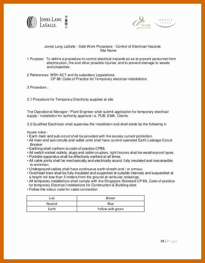 Office Procedures Manual Template Best Of 10 11 Procedure Manual Example