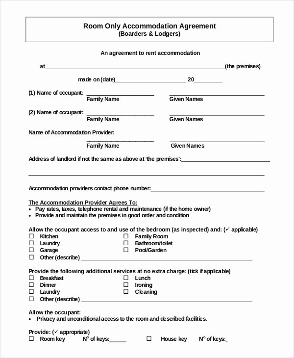 One Page Lease Agreement Best Of 25 Simple Rental Agreement Templates Free Word Pdf