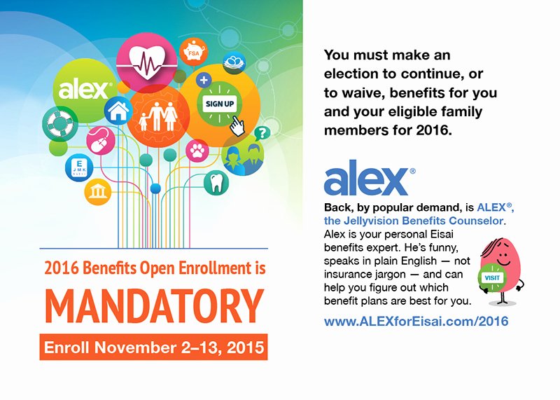 Open Enrollment Announcement Template Best Of Eisai Open Enrollment Brand Program – Alessi &amp; Co