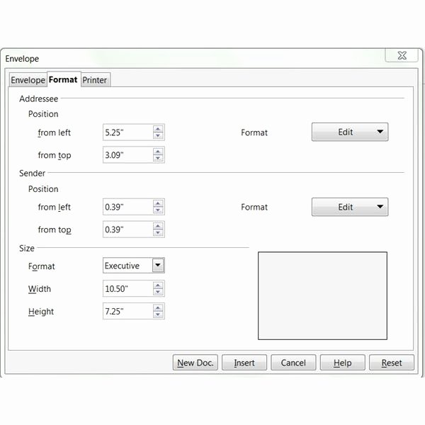 Openoffice Envelope Template Lovely How to Printing Addresses On R Envelopes