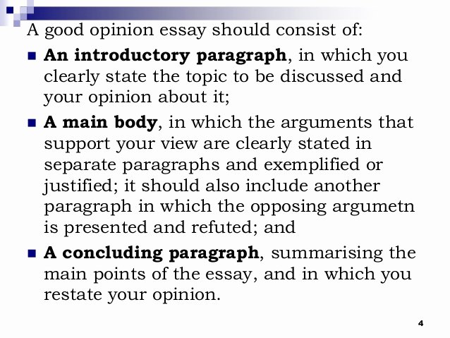 Opinion Editorial Essay Example Awesome the Opinion Essay