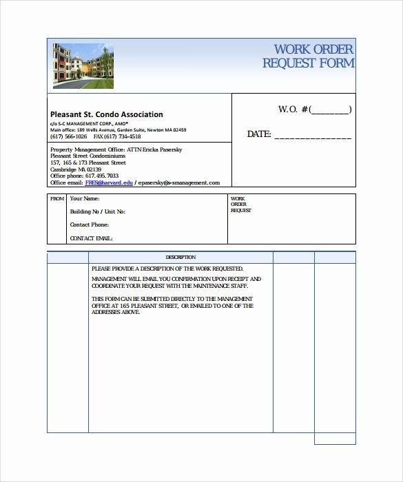 Order Request form Luxury 14 Work order Samples Pdf Word Excel Apple Pages