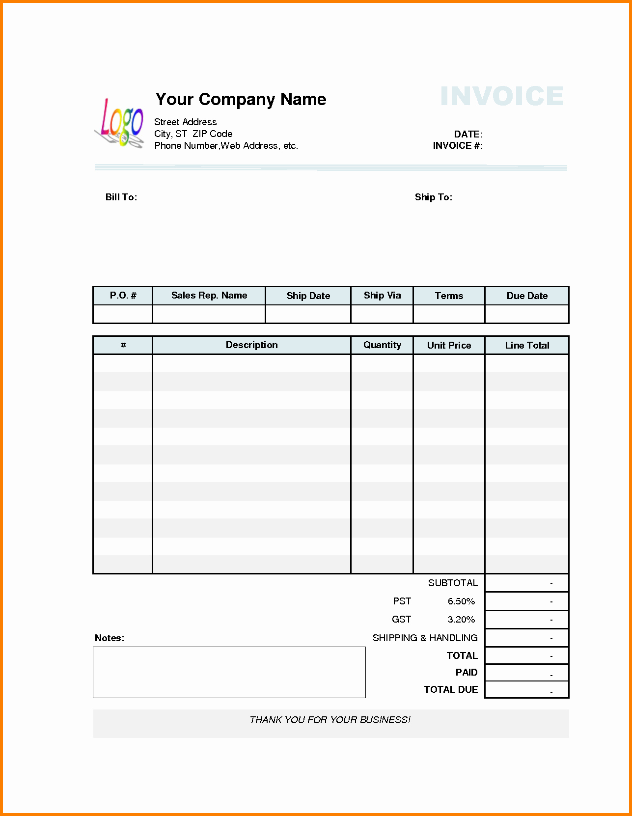 Paid In Full Receipt Template Free New Paid In Full Invoice Template
