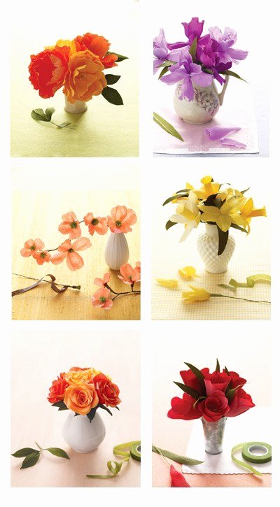 Paper Flower Template Martha Stewart Beautiful Martha Stewart Crepe Paper Flowers Paper Crave