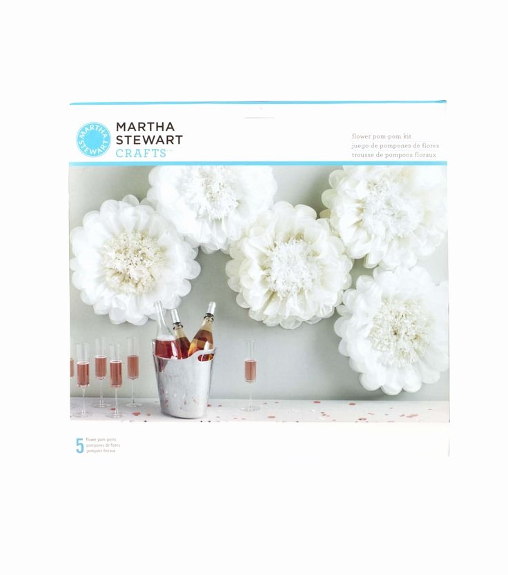 Paper Rose Template Martha Stewart Beautiful Martha Stewart Tissue Paper Pom Pom Kit White Flower