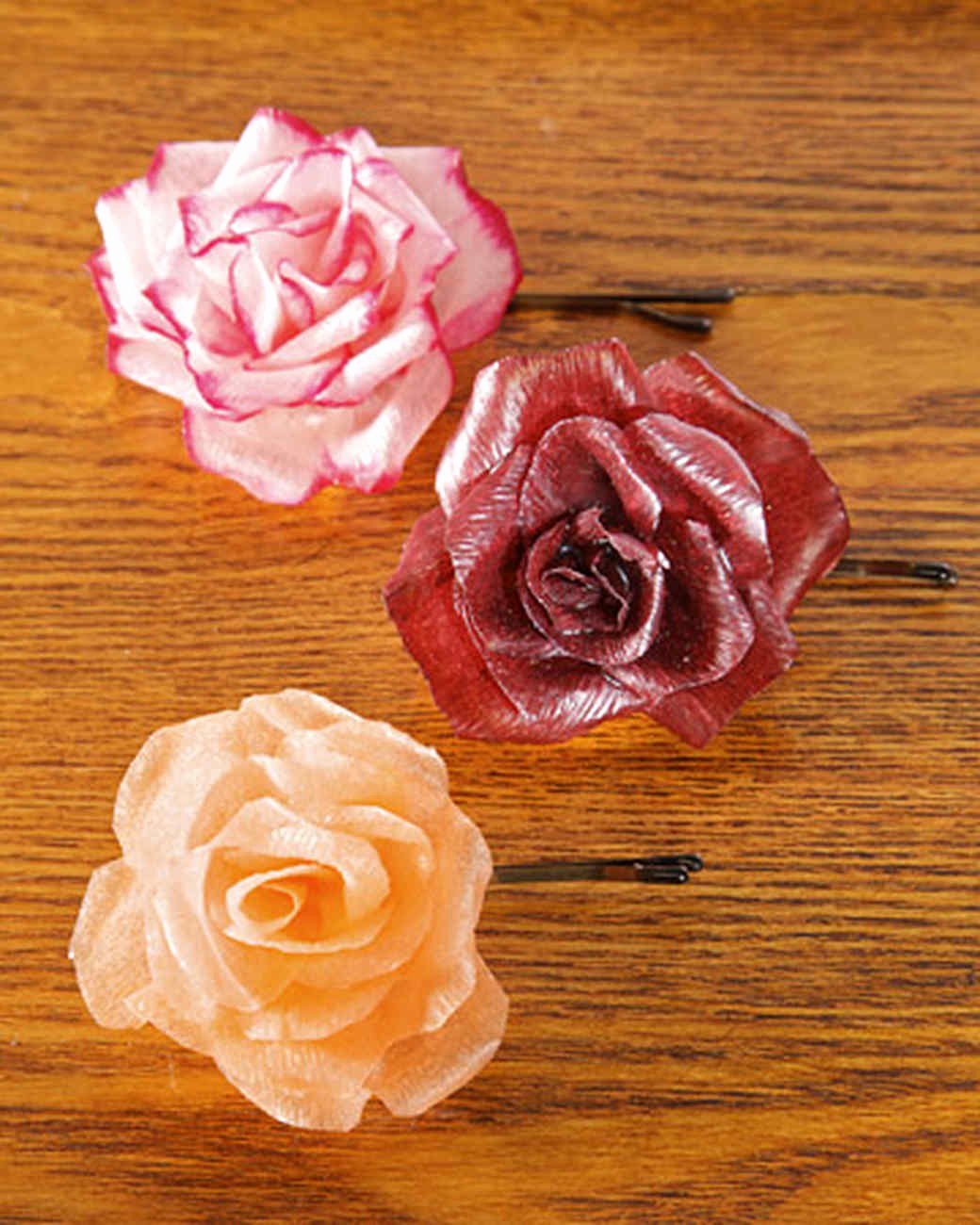 Paper Rose Template Martha Stewart New Tissue and Crepe Paper Crafts