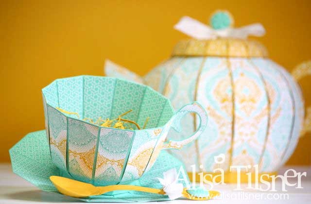 Paper Tea Cup Template Unique Teapot and Teacup Alisa Tilsner