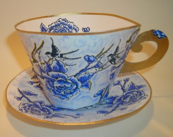 Paper Tea Cup Template Unique Tlady Designs More Elegant Paper Tea Cups