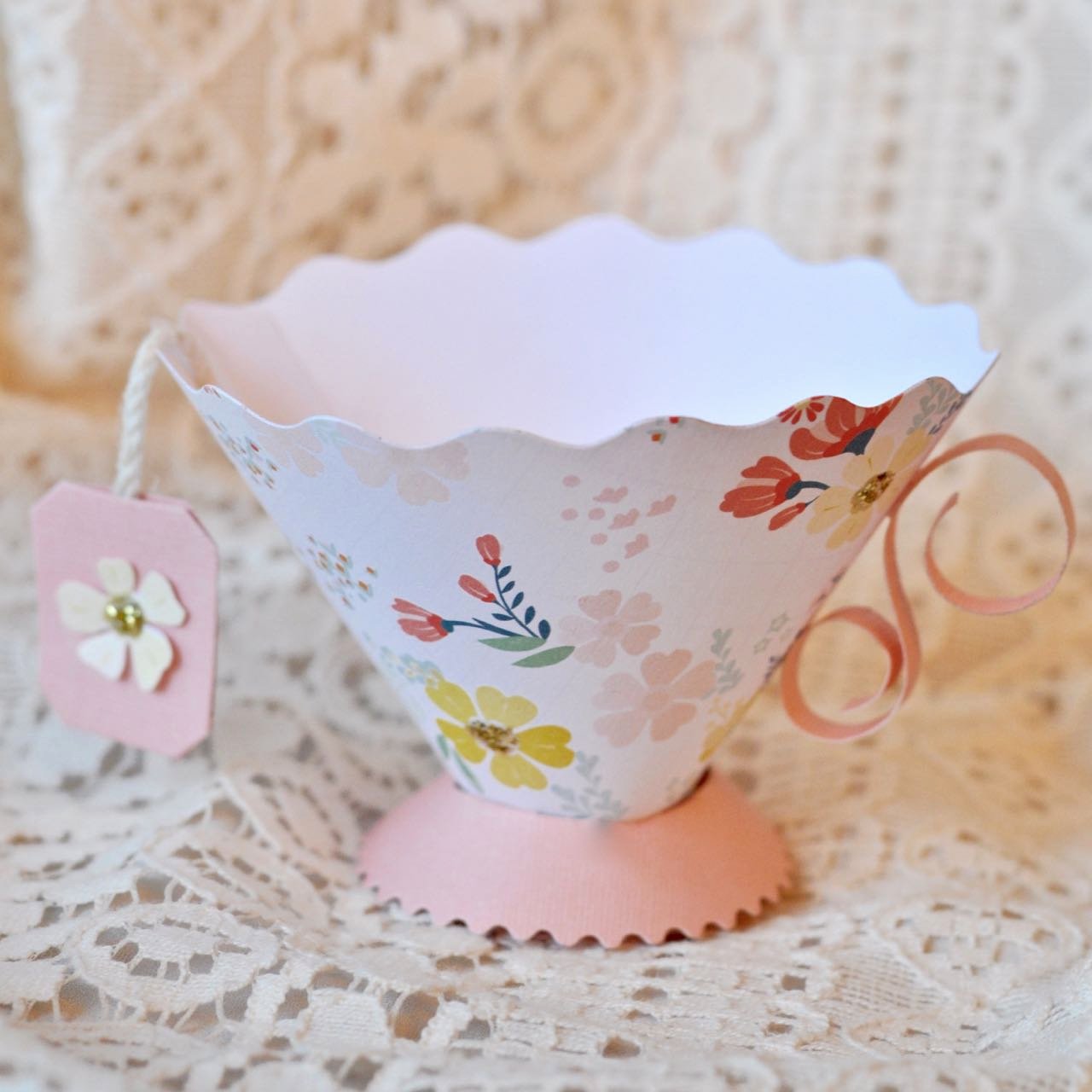 Paper Teacup Template Awesome Paper Teacup Party Favor Make Life Lovely