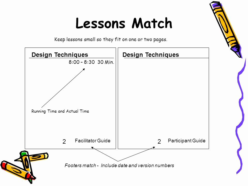 Participant Guide Template Beautiful Facilitator Guide Template Ppt