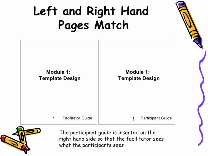 Participant Guide Template Beautiful Fg Template