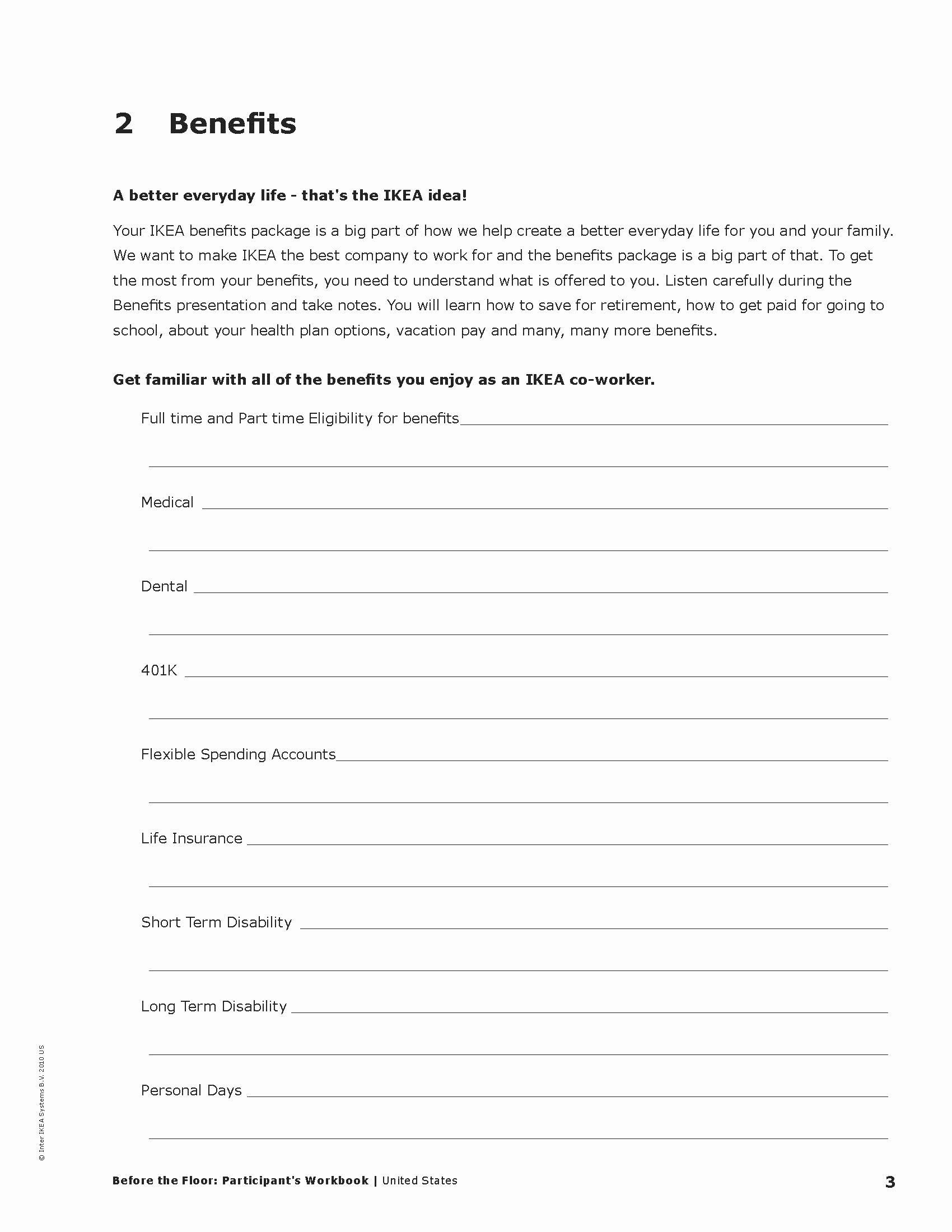 Participant Guide Template Luxury Co Worker orientation – Participant Workbook – My Little