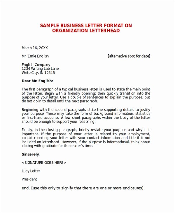 Partnership Letter Sample Awesome 8 Business Letter formats – Samples Examples Templates