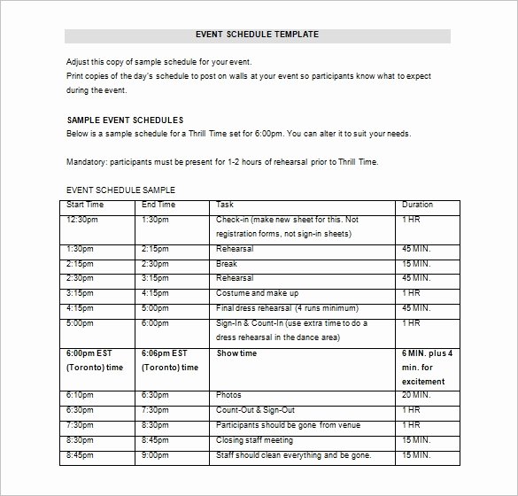 Party Agenda Template Unique Agenda Template – 24 Free Word Excel Pdf Documents