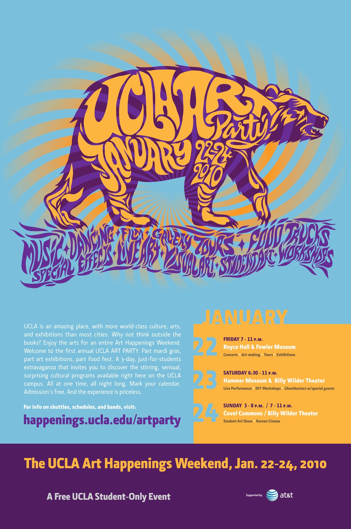 Party Poster Ideas Lovely Big Honkin Ideas – Ucla Art Party Poster