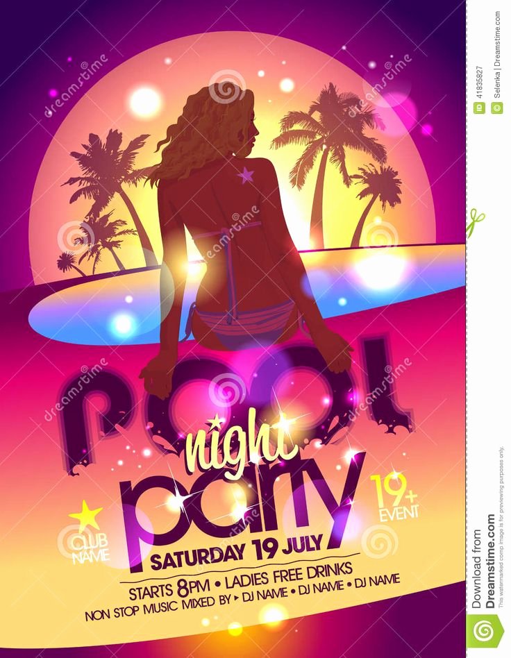 Party Poster Ideas Lovely Pool Party Ideas for Teens Google Search Party