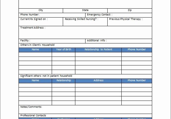 Patient Face Sheet Template Luxury Microsoft Word &amp; Excel Templates Part 2