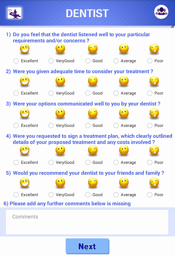 Patient Feedback form New Bluebell Patient Feedback form android Apps On Google Play