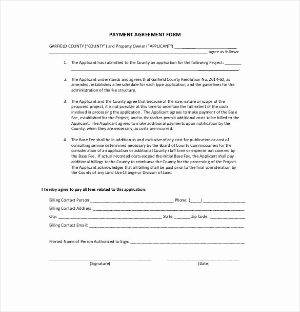 Payment Contract Example Fresh 22 Payment Agreement Templates Pdf Google Docs Pages