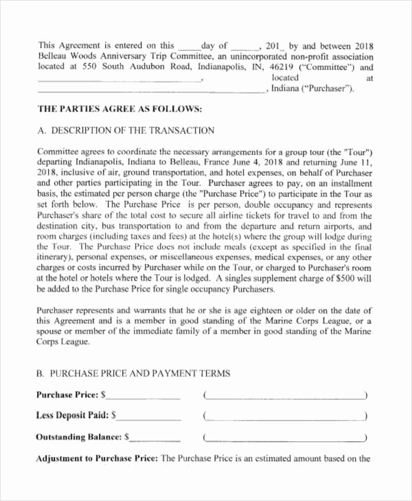 Payment Installment Agreement Template Luxury 10 Payment Contract Templates Free Word Pdf format