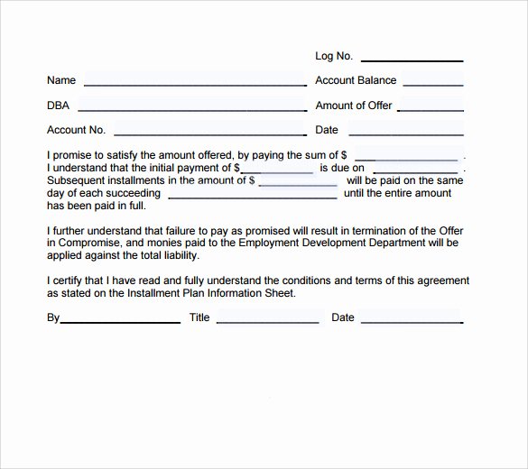 Payment Plan Agreement Best Of Sample Payment Agreement 23 Documents In Pdf Google