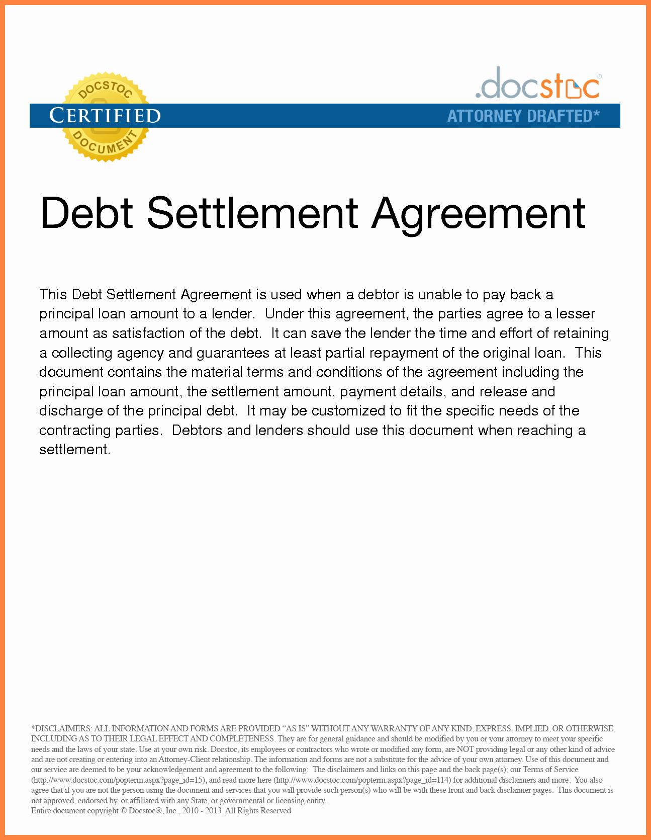 Payment Settlement Agreement Fresh 4 Irs Debt Settlement