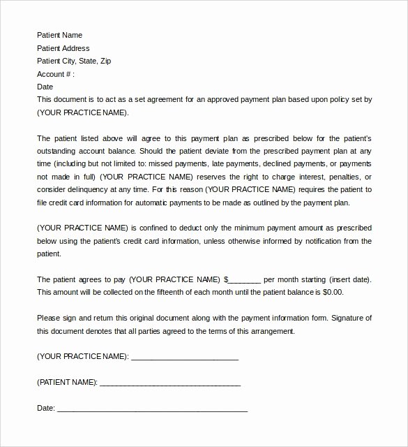 Payoff Statement Template Word Best Of 15 Letter Of Payment Arrangement