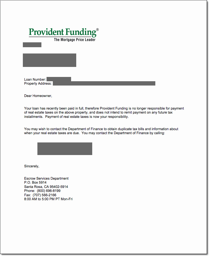 Payoff Statement Template Word