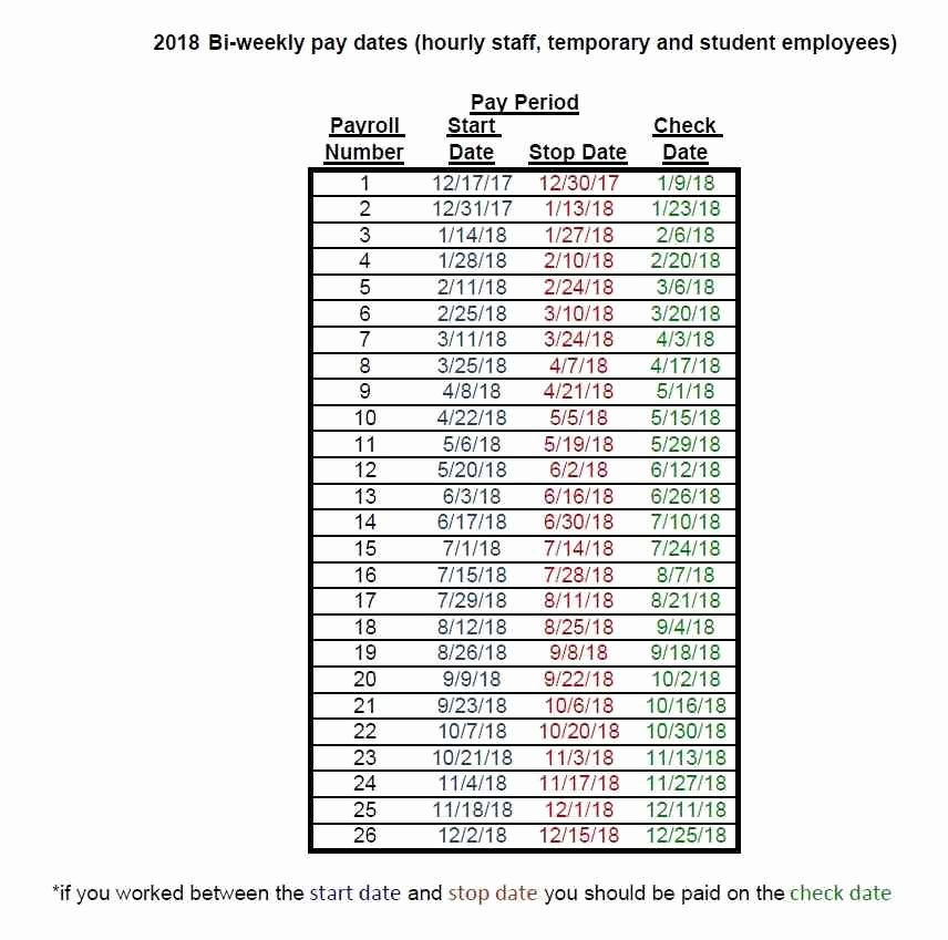 Payroll Calendar Template 2019 Best Of Pay and Holiday Calendars Payroll Fice Grand Valley