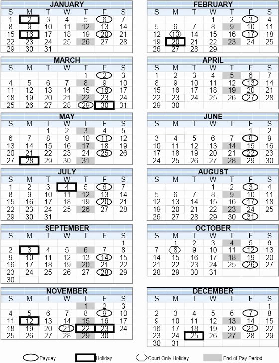 Payroll Calendar Template 2019 New Print 35 Illustration Gsa Calendar 2019