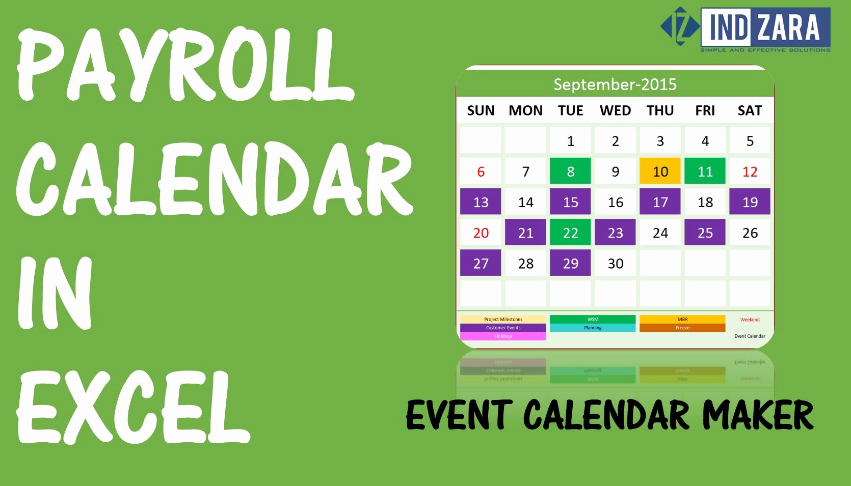 Payroll Calendar Template Awesome Create A Payroll Calendar