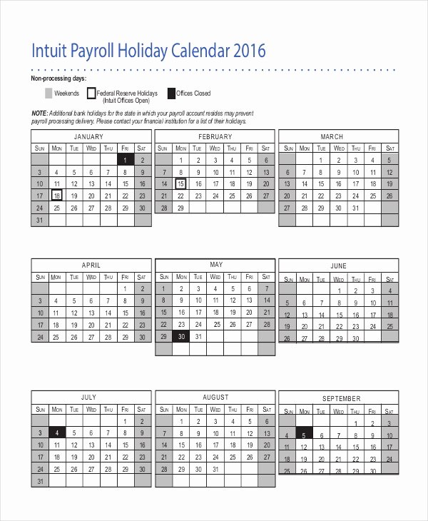 Payroll Calendar Template Fresh Payroll Calendar Template 10 Free Excel Pdf Document