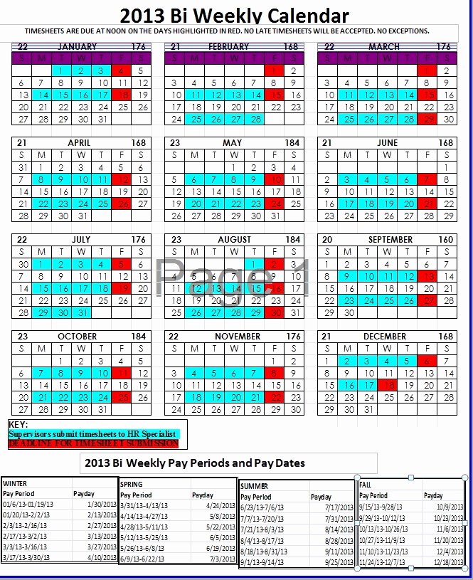 Payroll Calendar Templates Lovely 37 Ucla Biweekly Payroll Calendar