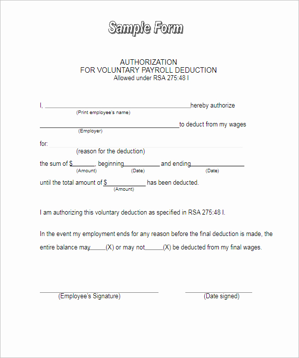 Payroll Deduction form Word Best Of 28 Payroll Templates Free Excel Pdf Word formats