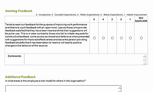 Peer Review Template Awesome 360 Peer Review Template Free Templates Resume