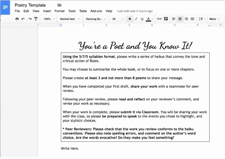 Peer Review Template Unique Peer Review and assessment Using Gafe – A Closer Look